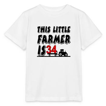 Bauer - Stanley/Stella Kinder T-Shirt MINI CREATOR  - Weiß - Vorne - Maike (125cm)
