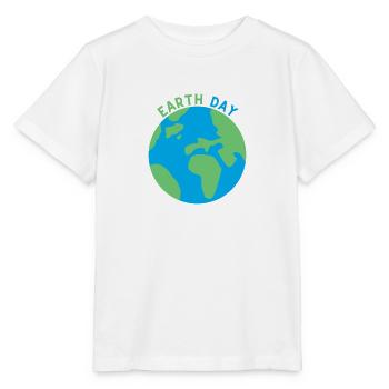 Jour de la Terre - T-shirt bio MINI CREATOR Stanley/Stella Enfant - blanc - Devant - Maike (125cm)