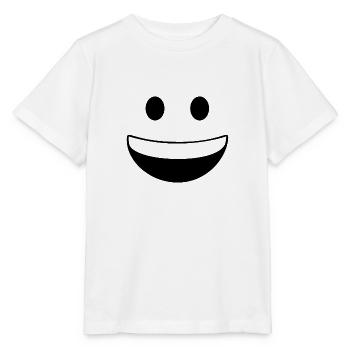Smile - T-shirt bio MINI CREATOR Stanley/Stella Enfant - blanc - Devant - Maike (125cm)