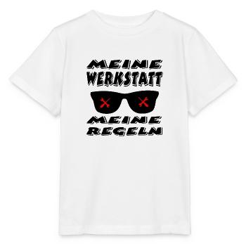 Werkstatt - Stanley/Stella Kinder T-Shirt MINI CREATOR  - Weiß - Vorne - Maike (125cm)