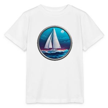 Auf dem Wasser - Stanley/Stella Kinder T-Shirt MINI CREATOR  - Weiß - Vorne - Maike (125cm)