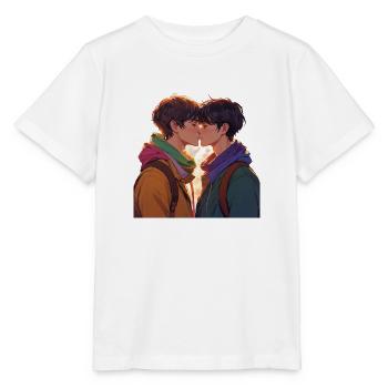 ##### Küssen ##### - Stanley/Stella Kinder T-Shirt MINI CREATOR  - Weiß - Vorne - Maike (125cm)
