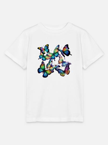 Papillons - Stanley/Stella Kinder T-Shirt MINI CREATOR - Weiß