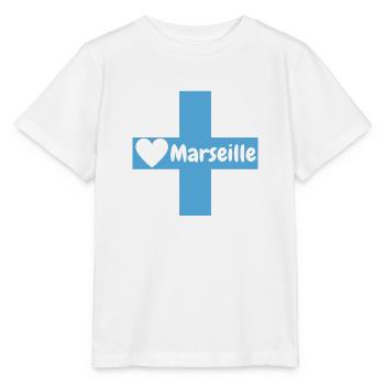 Marseille - Stanley/Stella Kinder T-Shirt MINI CREATOR  - Weiß - Vorne - Maike (125cm)