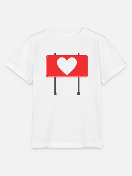 Liebes-Panel - Stanley/Stella Kinder T-Shirt MINI CREATOR - Weiß