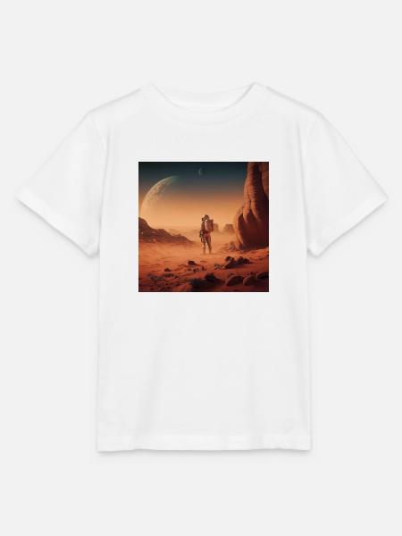 Wüstenraumfahrer - Stanley/Stella Kinder T-Shirt MINI CREATOR - Weiß