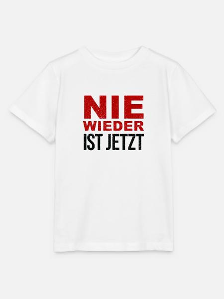 Never again is now - nie wieder ist jetzt - Stanley/Stella Kinder T-Shirt MINI CREATOR - Weiß