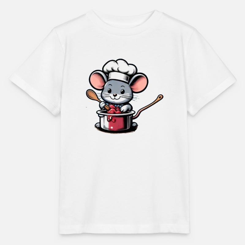 Die lustige Mausi Maus - Stanley/Stella Kinder T-Shirt MINI CREATOR  - Weiß