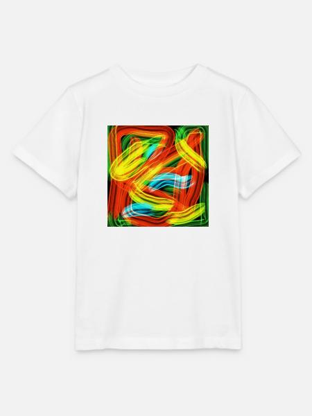 Farbe Streifen - Stanley/Stella Kinder T-Shirt MINI CREATOR  - Weiß