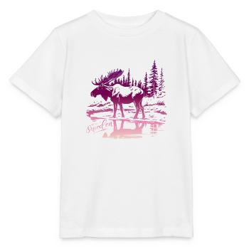 Suède Suède Viking Nordique Scandinavie Solstice d’été - T-shirt bio MINI CREATOR Stanley/Stella Enfant - blanc - Devant - Maike (125cm)