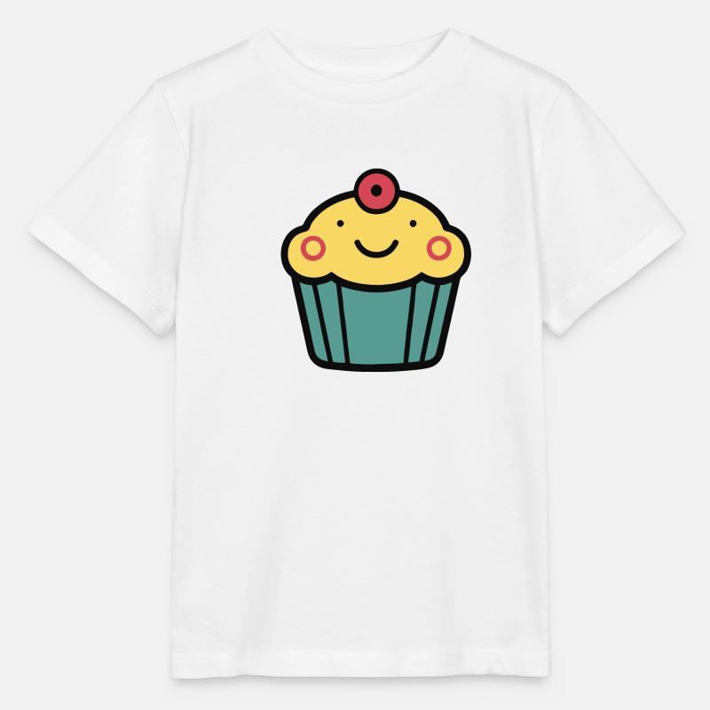 Cupcake im Kinderstyle - Stanley/Stella Kinder T-Shirt MINI CREATOR  - Weiß