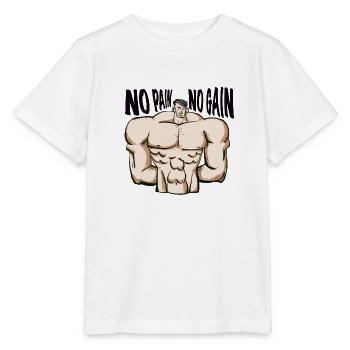 No pain no gain - T-shirt bio MINI CREATOR Stanley/Stella Enfant - blanc - Devant - Maike (125cm)