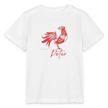 Peter - Stanley/Stella Kinder T-Shirt MINI CREATOR  - Weiß - Vorne - Maike (125cm)