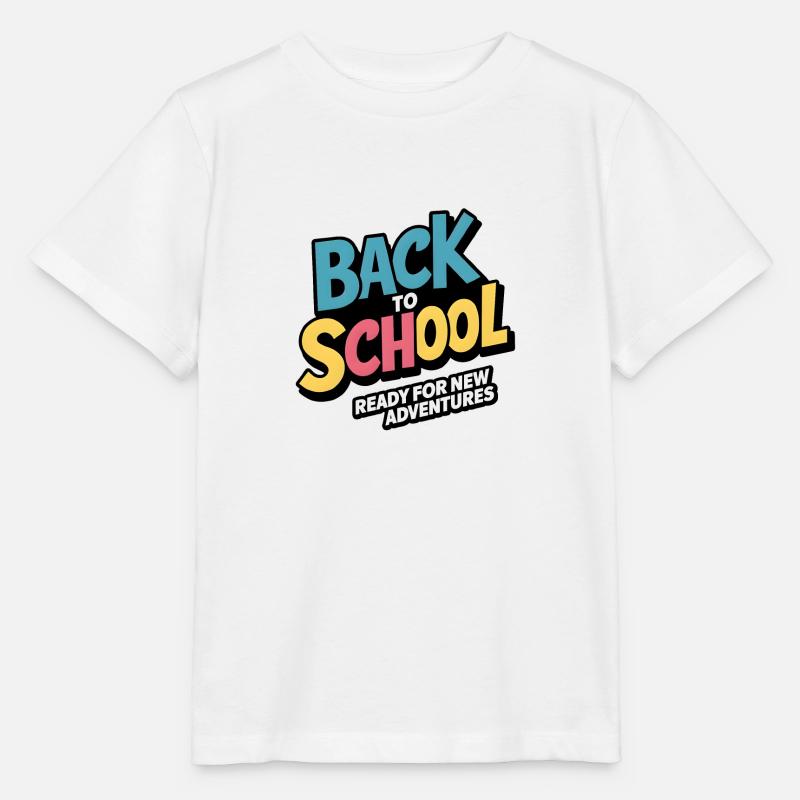 zurück in die Schule - Stanley/Stella Kinder T-Shirt MINI CREATOR  - Weiß