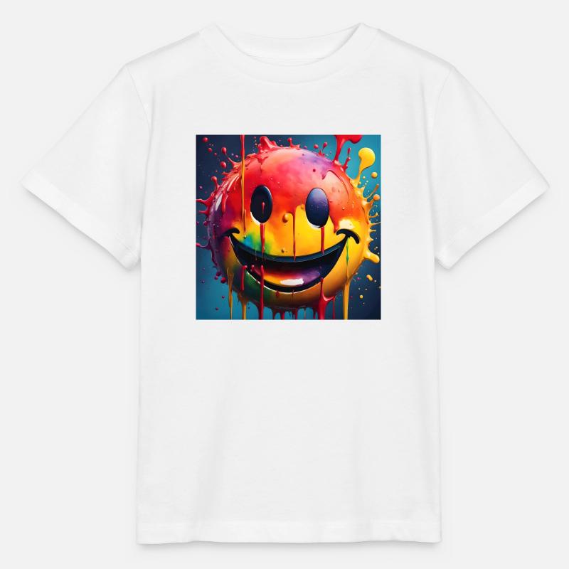 Smile - Stanley/Stella Kinder T-Shirt MINI CREATOR - Weiß