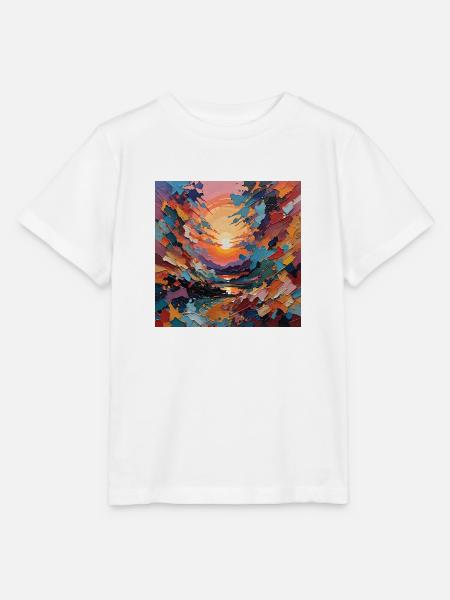 Sunrise - Stanley/Stella Kinder T-Shirt MINI CREATOR  - Weiß