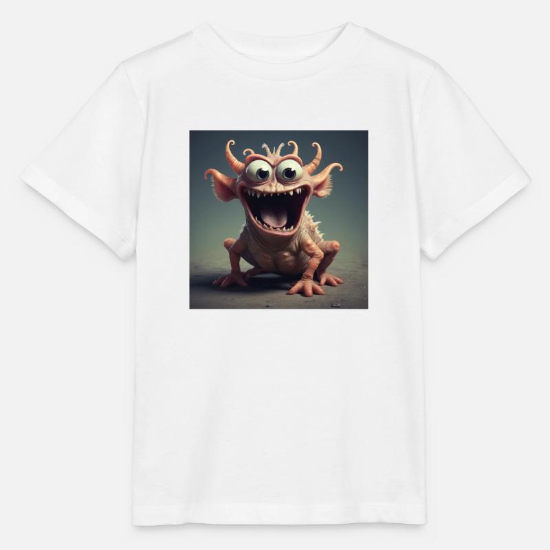 Créature joyeuse - T-shirt bio MINI CREATOR Stanley/Stella Enfant - blanc