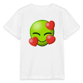 Alien Love Love Aliens Heart Heart Extraterrestrial I - Stanley/Stella MINI CREATOR Kids’ T-Shirt - white - Front - Maike (125cm)
