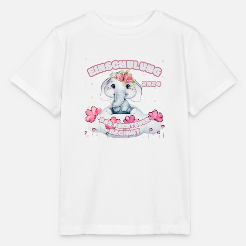 Einschulung 2024: Das Abenteuer beginnt - Stanley/Stella Kinder T-Shirt MINI CREATOR  - Weiß