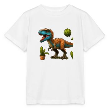 Dinosaurier - Riesiges Säugetier - Stanley/Stella Kinder T-Shirt MINI CREATOR  - Weiß - Vorne - Maike (125cm)