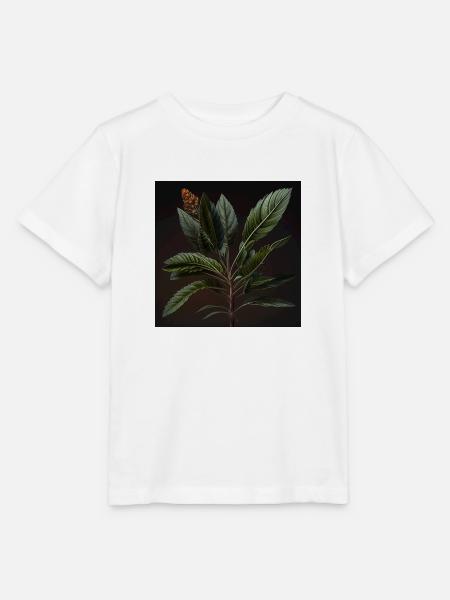 Florale Eleganz - Stanley/Stella Kinder T-Shirt MINI CREATOR - Weiß