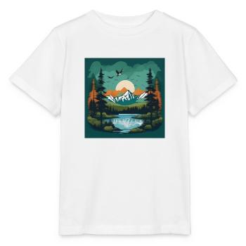 Adventure Nature: The T-shirt for real explorers - Stanley/Stella MINI CREATOR Kids’ T-Shirt - white - Front - Maike (125cm)