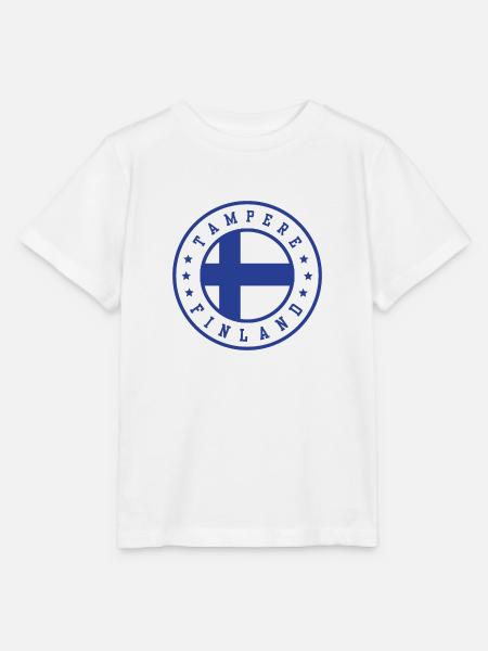 Tampere, Finnland - Stanley/Stella Kinder T-Shirt MINI CREATOR - Weiß