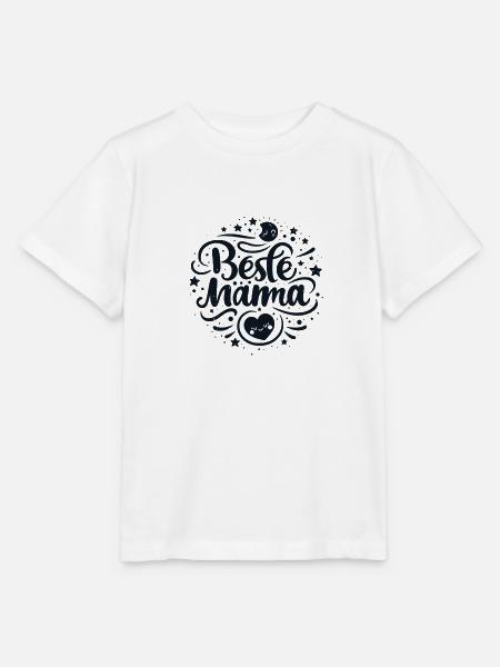 Beste Mama - Stanley/Stella Kinder T-Shirt MINI CREATOR - Weiß