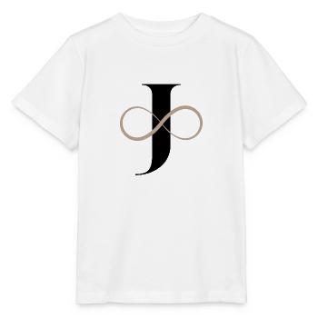 Unendlicher Buchstabe - Stanley/Stella Kinder T-Shirt MINI CREATOR  - Weiß - Vorne - Maike (125cm)