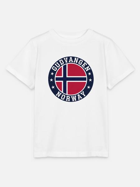 Gudvangen Norwegen - Stanley/Stella Kinder T-Shirt MINI CREATOR  - Weiß