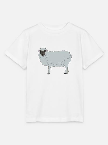 Schaf - Stanley/Stella Kinder T-Shirt MINI CREATOR  - Weiß