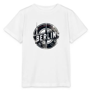 Berlin Grunge Design Alexanderplatz Berlin Ours - T-shirt bio MINI CREATOR Stanley/Stella Enfant - blanc - Devant - Maike (125cm)