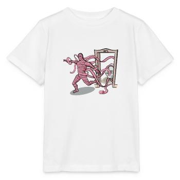 La momie ?! - T-shirt bio MINI CREATOR Stanley/Stella Enfant - blanc - Devant - Maike (125cm)