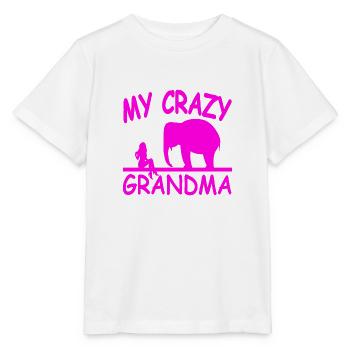 Granny - Stanley/Stella MINI CREATOR Kids’ T-Shirt - white - Front - Maike (125cm)