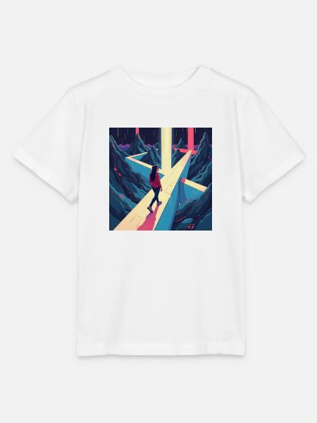 dracehenqodeLIAN - Stanley/Stella Kinder T-Shirt MINI CREATOR - Weiß