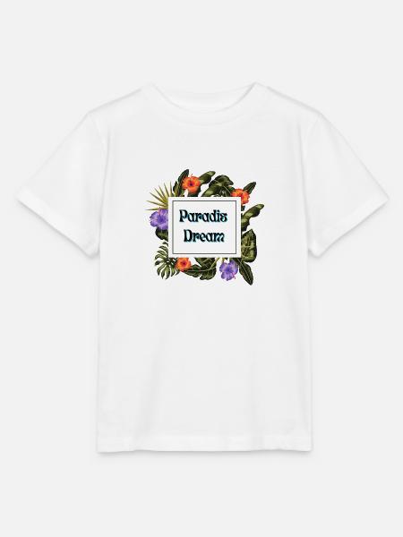 Paradiesischer Traum - Stanley/Stella Kinder T-Shirt MINI CREATOR - Weiß
