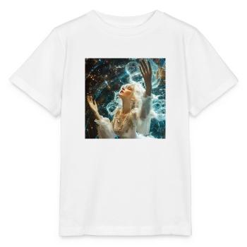 drachenqodeLULU - Stanley/Stella Kinder T-Shirt MINI CREATOR  - Weiß - Vorne - Maike (125cm)