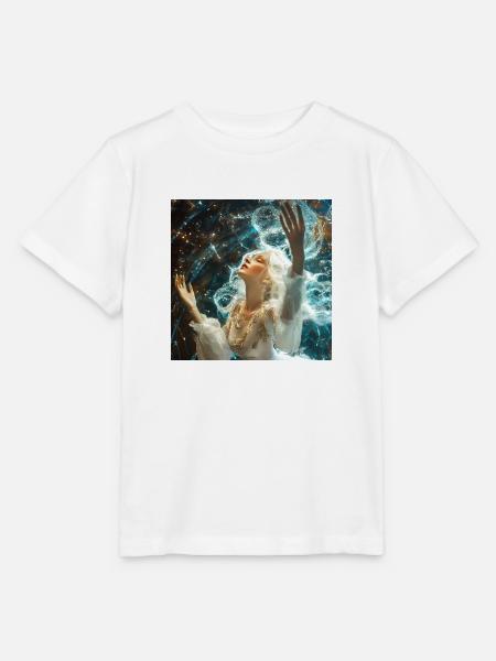 drachenqodeLULU - Stanley/Stella Kinder T-Shirt MINI CREATOR - Weiß
