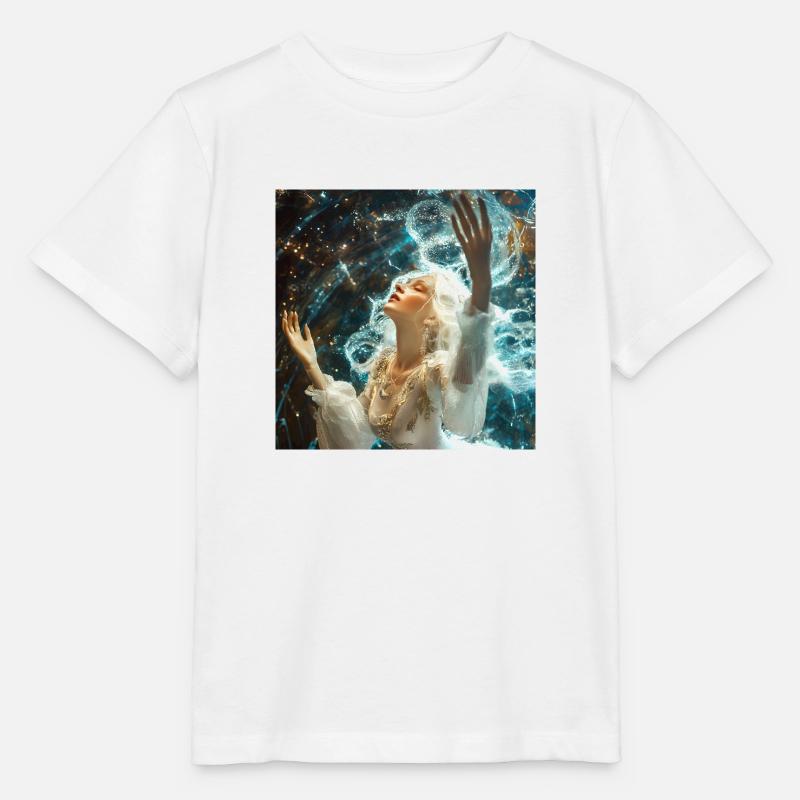 dragonqodeLULU - T-shirt bio MINI CREATOR Stanley/Stella Enfant - blanc