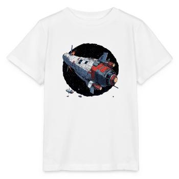Galactic Journey: Departure into the unknown! - Stanley/Stella MINI CREATOR Kids’ T-Shirt - white - Front - Maike (125cm)