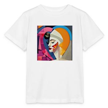 Tearing apart - Stanley/Stella MINI CREATOR Kids’ T-Shirt - white - Front - Maike (125cm)