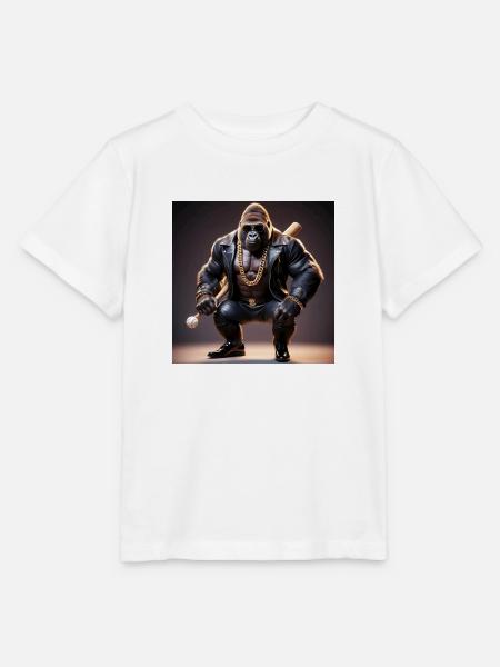 GorillaHeld - Stanley/Stella Kinder T-Shirt MINI CREATOR - Weiß