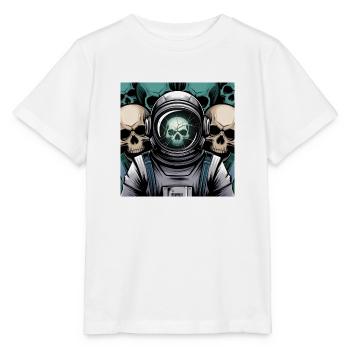 Espace psychédélique - T-shirt bio MINI CREATOR Stanley/Stella Enfant - blanc - Devant - Maike (125cm)