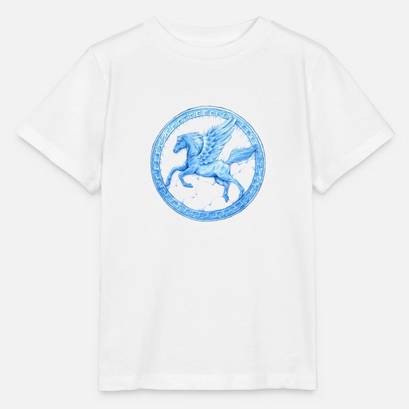 Pégase - T-shirt bio MINI CREATOR Stanley/Stella Enfant - blanc