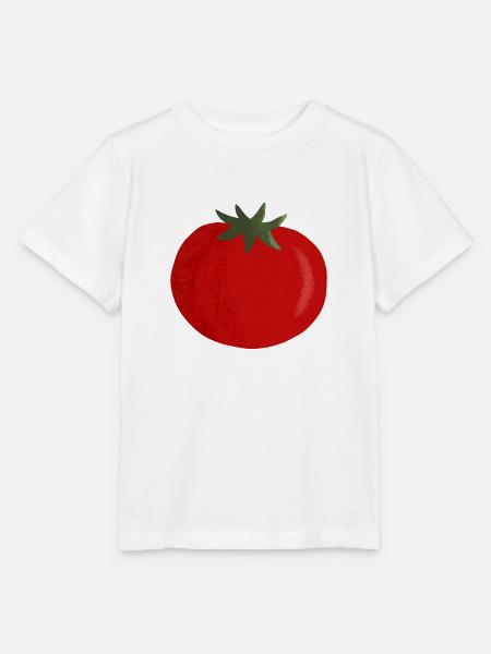 Tomate - Stanley/Stella Kinder T-Shirt MINI CREATOR - Weiß