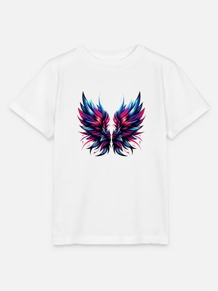 Engelsflügel Flügel Engel - Stanley/Stella Kinder T-Shirt MINI CREATOR  - Weiß