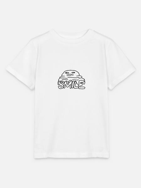 SMILE - Stanley/Stella Kinder T-Shirt MINI CREATOR - Weiß