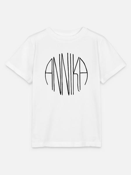 Annika - Stanley/Stella Kinder T-Shirt MINI CREATOR  - Weiß