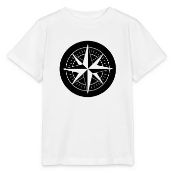 compass - Stanley/Stella MINI CREATOR Kids’ T-Shirt - white - Front - Maike (125cm)