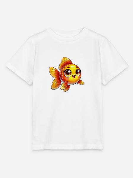 goldfisch - Stanley/Stella Kinder T-Shirt MINI CREATOR - Weiß